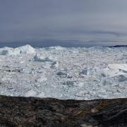 Icebergs in the Ilulissat Icefjord, Greenland